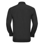 110g 65/35 PC Easy Care Poplin Shirt Long-Sleeve - JSHA934-black-back