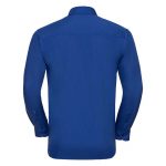 110g 65/35 PC Easy Care Poplin Shirt Long-Sleeve - JSHA934-bright-royal-back