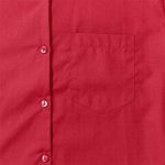 125g Ladies Pure Cotton Easy Care Poplin Shirt Long Sleeve - JSHL936-details1