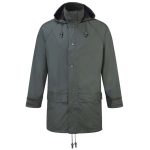 'Flex' Stretch PU Tricot Waterproof Jacket -OJAA220-olive