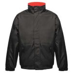 ‘Dover’ Fleece-Lined Waterproof Jacket - RJAA297-black-red