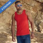 165gsm 100% Cotton, Belcoro Yarn Athletic Vests - SAVA