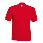 180gsm 65/35 PC Basic Polo - SPA-red