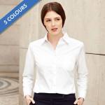 120g 55/45 CP Ladies Poplin Shirt Long Sleeve - SSHLPL