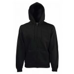 280g 70/30 CP Hooded Sweat Premium Jacket - SSHZA-black