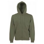 280g 70/30 CP Hooded Sweat Premium Jacket - SSHZA-classic-olive