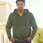 280g 70/30 CP Hooded Sweat Premium Jacket - 280g 70/30 CP Hooded Sweat Premium Jacket - SSHZA