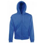 280g 70/30 CP Hooded Sweat Premium Jacket - SSHZA-royal-blue