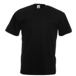 165gsm 100% Cotton, Belcoro® Yarn Valueweight T Short Sleeve - STVA-black