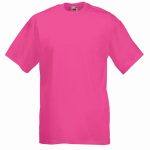 165gsm 100% Cotton, Belcoro® Yarn Valueweight T Short Sleeve - STVA-fuchsia