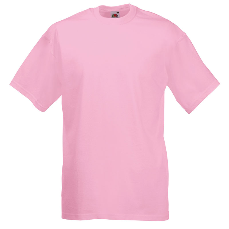 165gsm 100% Cotton, Belcoro® Yarn Valueweight T Short Sleeve - STVA-light-pink
