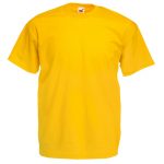 165gsm 100% Cotton, Belcoro® Yarn Valueweight T Short Sleeve - STVA-sunflower
