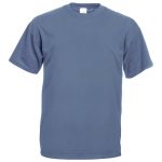 165gsm 100% Cotton, Belcoro® Yarn Valueweight T Short Sleeve - STVA-vintage-heather-navy