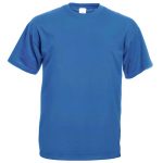 165gsm 100% Cotton, Belcoro® Yarn Valueweight T Short Sleeve - STVA-vintage-heather-royal
