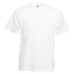 165gsm 100% Cotton, Belcoro® Yarn Valueweight T Short Sleeve - STVA-white