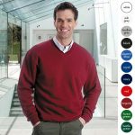Mens 70/30CP V-neck Set-In Sweatshirt TSA02