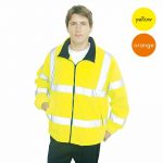 Hi-Vis Mesh Lined Fleece-WFA300-main