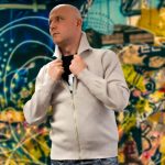 Jumper with Front Zip and Collar VJUA16