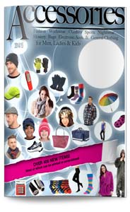 Enjoy browsing through our 100 page Accessories catalogue, includes winter accessories – eg. hats, gloves, scarves, socks & umbrellas, as well as many general accessories. Many items can be branded with your logo.