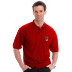 210g 50/50 PC Mid-Weight Bell Baxter Pique Polo - TPA02-sweat-red