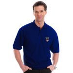 210g 50/50 PC Mid-Weight Bell Baxter Pique Polo - TPA02-sweat-royal