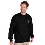 300g 70/30 CP Premium Hi-Spec Set-In Bell Baxter Crew SweatshirtTSA01-sweat-black