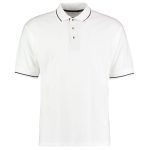 210gsm 100% Cotton Mens St Mellion Bowls Polo - KK606BOWLS-white-navy