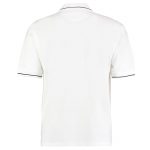 210gsm 100% Cotton Mens St Mellion Bowls Polo - KK606BOWLS-white-navy-back