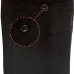 Mens Police Poly-Wool Trousers with thigh pockets - WTRPA48-details1