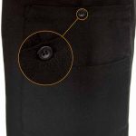 Mens Police Poly-Cotton Trousers Black with thigh pockets - WTRPA50-details5