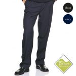 290g 65/35 PV Mens Teflon Pleat-Front Trousers - WTRA05