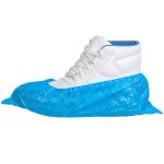 Disposable PE Overshoes - D340BLU