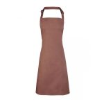 Colours Collection Bib Apron - pr150-mocha