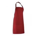 Colours Collection Bib Apron - pr150_burgundy