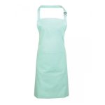 Colours Bib Apron with Pocket - pr154_aqua