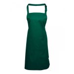 Colours Bib Apron with Pocket - pr154_bottle