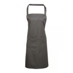 Colours Bib Apron with Pocket - pr154_dark-grey