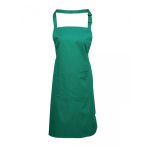 Colours Bib Apron with Pocket - pr154_emerald