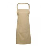 Colours Bib Apron with Pocket - pr154_khaki