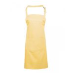 Colours Bib Apron with Pocket - pr154_lemon