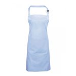 Colours Bib Apron with Pocket - pr154_light-blue