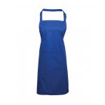Colours Bib Apron with Pocket - pr154_royal_1