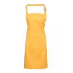 Colours Bib Apron with Pocket - pr154_sunflower