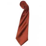 Colours Satin Tie - pr750-chestnut