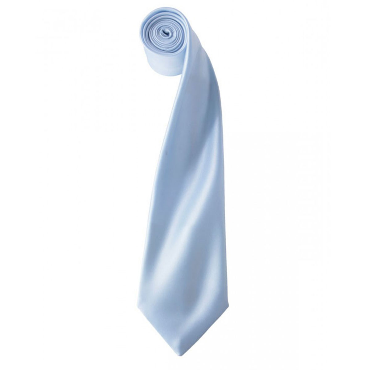 Colours Satin Tie - pr750-light-blue