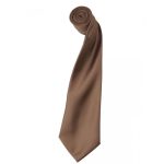 Colours Satin Tie - pr750-mocha