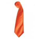 Colours Satin Tie - pr750-orange