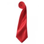 Colours Satin Tie - pr750-red