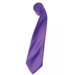 Colours Satin Tie - pr750-rich-violet