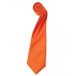 Colours Satin Tie - pr750-terracotta